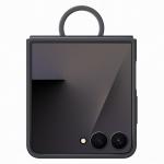 Carcasa Samsung Ring Case compatibila cu Samsung Galaxy Z Flip 7, Negru 3 - lerato.ro