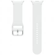 Curea Samsung Sport compatibila cu Samsung Galaxy Watch 8 40/44/46mm, M/L, Alb
