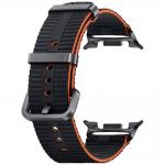 Curea Samsung Athleisure compatibila cu Samsung Galaxy Watch 8 40/44/46mm, S/M, Dark Grey 4 - lerato.ro