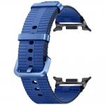 Curea Samsung Athleisure compatibila cu Samsung Galaxy Watch 8 40/44/46mm, S/M, Albastru 4 - lerato.ro