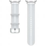 Curea Samsung Athleisure compatibila cu Samsung Galaxy Watch 8 40/44/46mm, S/M, Alb