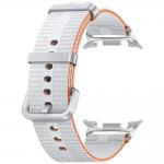 Curea Samsung Athleisure compatibila cu Samsung Galaxy Watch 8 40/44/46mm, S/M, Alb 4 - lerato.ro