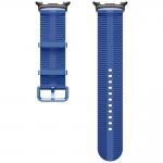 Curea Samsung Athleisure compatibila cu Samsung Galaxy Watch 8 40/44/46mm, M/L, Albastru 2 - lerato.ro