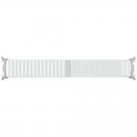 Curea Samsung Fabric compatibila cu Samsung Galaxy Watch 8 40/44/46mm, M/L, Alb 2 - lerato.ro