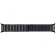 Curea Samsung Fabric compatibila cu Samsung Galaxy Watch 8 40/44/46mm, M/L, Dark Grey