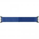 Curea Samsung Fabric compatibila cu Samsung Galaxy Watch 8 40/44/46mm, M/L, Albastru 2 - lerato.ro