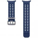 Curea cauciuc Marine Band pentru Galaxy Watch Ultra 47mm, Albastru 3 - lerato.ro