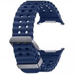 Curea cauciuc Marine Band pentru Galaxy Watch Ultra 47mm, Albastru 2 - lerato.ro