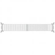 Curea Samsung Fabric compatibila cu Samsung Galaxy Watch 8 40/44/46mm, S/M, Alb