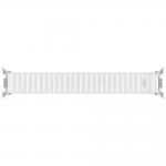 Curea Samsung Fabric compatibila cu Samsung Galaxy Watch 8 40/44/46mm, S/M, Alb 3 - lerato.ro