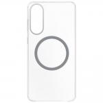 Carcasa Samsung Clear cu MagSafe compatibila cu Samsung Galaxy S25 Edge, Transparent 2 - lerato.ro
