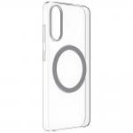 Carcasa Samsung Clear cu MagSafe compatibila cu Samsung Galaxy S25 Edge, Transparent 3 - lerato.ro