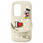 Carcasa Samsung Crocs compatibila cu Samsung Galaxy S25, Bej 2 - lerato.ro