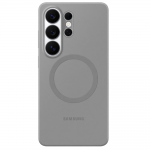 Carcasa Samsung Silicone Magnet Case compatibila cu Samsung Galaxy S26 Ultra, Gri 2 - lerato.ro