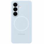 Carcasa Samsung Silicone Magnet Case compatibila cu Samsung Galaxy S26, Light Blue 2 - lerato.ro