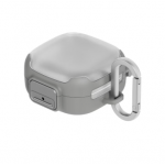 Carcasa Samsung Clip Case compatibila cu Samsung Galaxy Buds 4 / 4 Pro, Gri 4 - lerato.ro