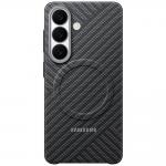 Husa Samsung Carbon Magnet cu MagSafe compatibila cu Samsung Galaxy S26, Dark Grey 2 - lerato.ro