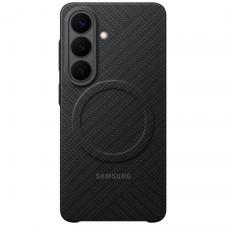 Huse si carcase Samsung , Husa Samsung Carbon Magnet cu MagSafe compatibila cu Samsung Galaxy S26, Negru, lerato.ro