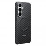 Carcasa Samsung Carbon Magnet compatibila cu Samsung Galaxy S26 Plus, Gri 4 - lerato.ro