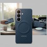 Carcasa Samsung Carbon Magnet compatibila cu Samsung Galaxy S26 Plus, Navy Blue 4 - lerato.ro