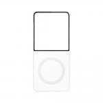 Carcasa Samsung Clear Magnet Cover compatibila cu Samsung Galaxy Z Flip 8, Transparent 5 - lerato.ro