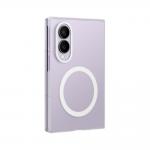 Carcasa Samsung Clear Magnet Cover cu MagSafe compatibila cu Samsung Galaxy Z Fold 8, Transparent 3 - lerato.ro