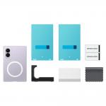 Carcasa Samsung Clear Magnet Cover cu MagSafe compatibila cu Samsung Galaxy Z Fold 8, Transparent 6 - lerato.ro