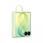 Carcasa Samsung Silicone Ring cu MagSafe compatibila cu Samsung Galaxy Z Flip 8, Verde 3 - lerato.ro