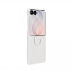 Carcasa Samsung Silicone Ring cu MagSafe compatibila cu Samsung Galaxy Z Flip 8, Alb 3 - lerato.ro