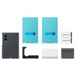 Carcasa Samsung Silicone Magnet compatibila cu Samsung Galaxy Z Fold 8, Negru 6 - lerato.ro