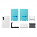 Carcasa Samsung Silicone Magnet compatibila cu Samsung Galaxy Z Fold 8, Alb 6 - lerato.ro