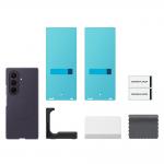 Carcasa Samsung Silicone Magnet compatibila cu Samsung Galaxy Z Fold 8 Ultra, Violet 6 - lerato.ro