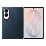 Carcasa Samsung Carbon Magnet compatibila cu Samsung Galaxy Z Fold 8, Navy Blue 4 - lerato.ro