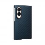 Carcasa Samsung Carbon Magnet compatibila cu Samsung Galaxy Z Fold 8, Navy Blue 3 - lerato.ro