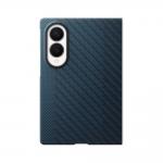 Carcasa Samsung Carbon Magnet compatibila cu Samsung Galaxy Z Fold 8, Navy Blue 2 - lerato.ro