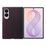 Carcasa Samsung Carbon Magnet compatibila cu Samsung Galaxy Z Fold 8, Rosu 4 - lerato.ro