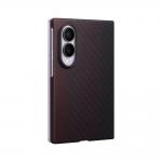 Carcasa Samsung Carbon Magnet compatibila cu Samsung Galaxy Z Fold 8, Rosu 3 - lerato.ro