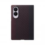 Carcasa Samsung Carbon Magnet compatibila cu Samsung Galaxy Z Fold 8, Rosu 2 - lerato.ro
