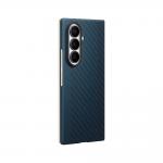 Carcasa Samsung Carbon Magnet compatibila cu Samsung Galaxy Z Fold 8 Ultra, Navy Blue 3 - lerato.ro