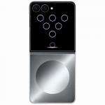 Carcasa Samsung Flipsuit compatibila cu Samsung Galaxy Z Flip 8, Gri 2 - lerato.ro