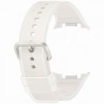 Curea din silicon Samsung Misty compatibila cu Samsung Galaxy Watch 9, S/M, Bej 2 - lerato.ro
