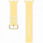 Curea din silicon Samsung Misty compatibila cu Samsung Galaxy Watch 9 M/L, Galben 3 - lerato.ro