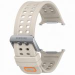 Curea din cauciuc Samsung Marine compatibila cu Samsung Galaxy Watch Ultra 2, Maro 2 - lerato.ro