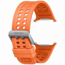 Curea din cauciuc Samsung Marine compatibila cu Samsung Galaxy Watch Ultra 2, Portocaliu