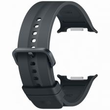 Curea din cauciuc Samsung Sport compatibila cu Samsung Galaxy Watch 9 M/L, Negru