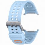 Curea din cauciuc Samsung Marine compatibila cu Samsung Galaxy Watch Ultra 2, Albastru 2 - lerato.ro