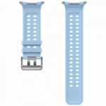 Curea din cauciuc Samsung Marine compatibila cu Samsung Galaxy Watch Ultra 2, Albastru 4 - lerato.ro