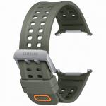 Curea din cauciuc Samsung Marine compatibila cu Samsung Galaxy Watch Ultra 2, Verde 2 - lerato.ro