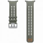 Curea din cauciuc Samsung Marine compatibila cu Samsung Galaxy Watch Ultra 2, Verde 3 - lerato.ro
