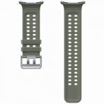 Curea din cauciuc Samsung Marine compatibila cu Samsung Galaxy Watch Ultra 2, Verde 4 - lerato.ro